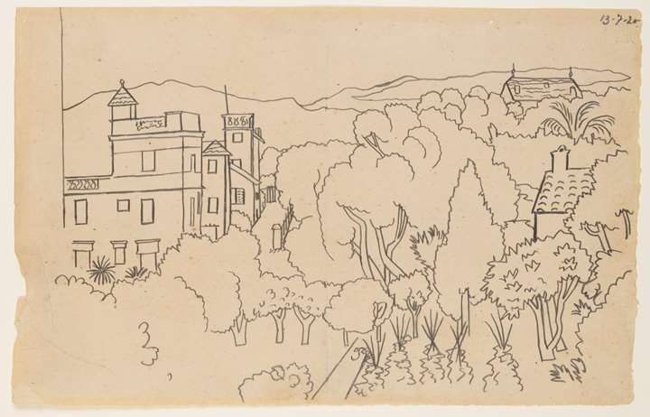 Landscape at Juan-les-Pins